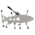 Ultimate Survival Technologies Tool A Long Multi-Tool, Silver 20-12096